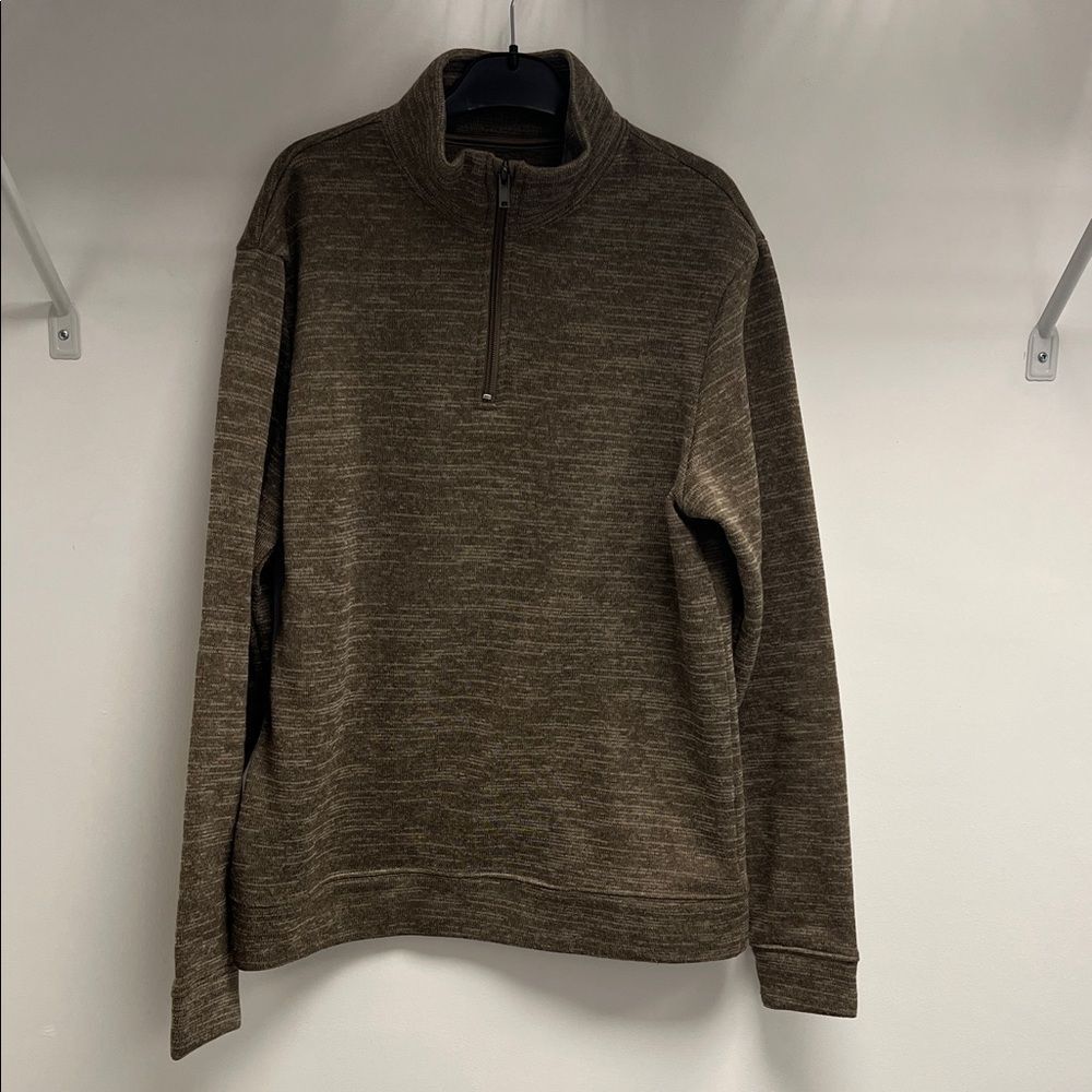 Old Navy Men's Brown Zip-Up Sweater